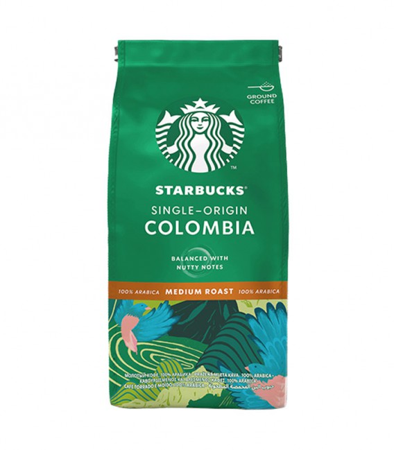 پودر قهوه تک منشا کلمبیا استار باکس