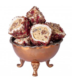 لوکوم مخصوص زرشک و بیسکویت